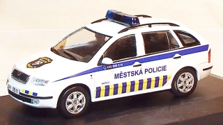 1:43 Škoda Fabia Combi "Městská policie", ruční úprava