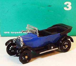 1:43 1918 Fiat Mod.501 Sport Torpedo, bazar, pěkný - Rio