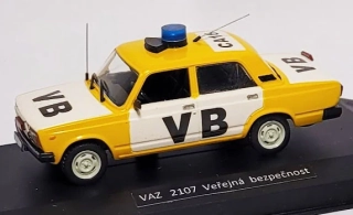 1:43 VAZ 2107 VB, limitovaná edice, ruční práce