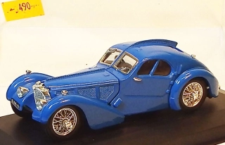 1:43 Bugatti 57C, bazar, chybí kryt rezervního kola, bez originální krabičky - Rio