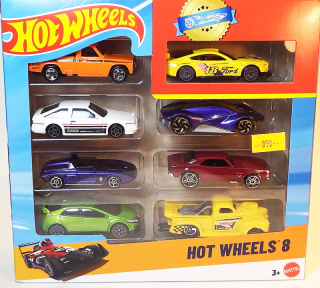 Set 8 modelů - HotWheels