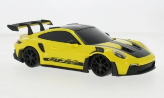 1:24 Porsche 911 GT3 RS, gelb/schwarz - Maisto