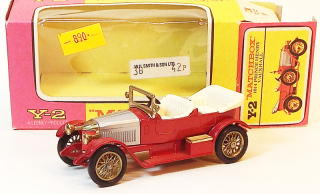 Y-2 1914 Prince Henry Vauxhall, bazar - Matchbox