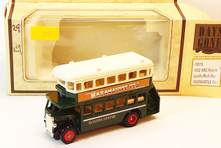 1932 AEC Regent Double Deck Bus, bazar - Lledo