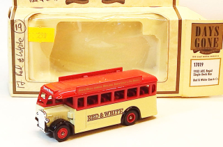 1932 AEC Regent Single Deck Bus, bazar - Lledo