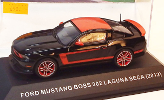 1:43 Ford Mustang Boss 302 Laguna Seca 2012, Ford Mustang Collection - Ixo