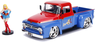1:24 Ford F-100 Truck 1952, SUPERGIRL - Jada Toys