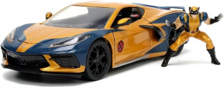 1:24 Chevrolet Corvette, Marvel X-Men - Jada Toys