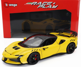 1:18 Ferrari SF90XX Stradale žlutý, 2024 - Bburago