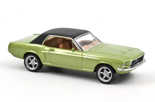 1:43 Ford Mustang Coupé 1968 Green Metallic - Norev