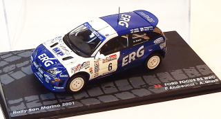 1:43 Ford Focus RS WRC, bazar - DeAgostini