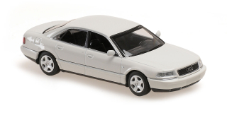 1:43 Audi A8 1999, bílý - Maxichamps
