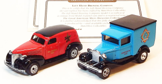 MGB01/A-M Left Hand and Dubuque Star Brewing Companies Set, bazar - Matchbox