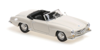 1:43 Mercedes-Benz 190 SL W121 1955 white - Maxichamps