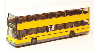 1:87 Autobus MAN Double Decker, bazar, bez zrcátek - Wiking