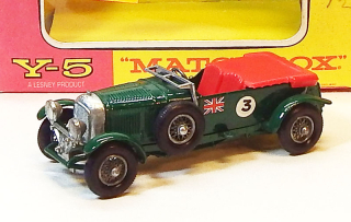 Y-5 1929 4 1/2(s) Bentley, bazar - Matchbox
