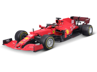 1:18 Ferrari SF 21 # 55 C. Sainz 2021 - Bburago