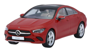 1:43 Mercedes-Benz CLA Coupé Progressive Line (C118) 2019, jupiter red - Dealerské balení