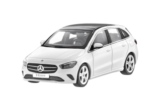 1:43 Mercedes-Benz B-Class, Sports Tourer, Progressive Line, W247, polar white - Dealerské balení
