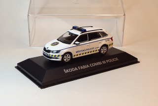 1:43 Škoda Fabia Combi III Městská policie - DeAgostini