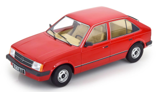 1:18 Opel Kadett D 5-Door 1984 red/beige interior - Triple9