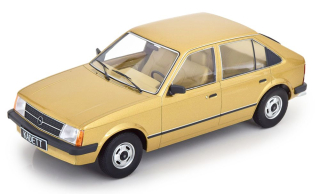 1:18 Opel Kadett D 5-Door 1984 dark gold metallic/beige interior - Triple9