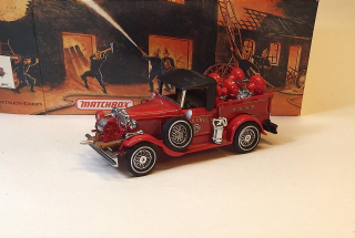 YFE12 1930 Ford Model A Battalion Chief's Vehicle - hasiči, bazar - Matchbox