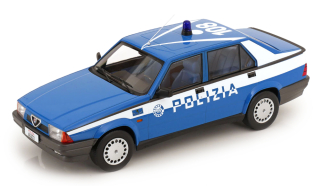 1:18 Alfa Romeo 75 Polizia Police 1988 blue/white - Triple9