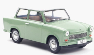 1:24 Trabant 601 light green - WhiteBox