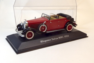 1:43 Hispano Suiza H6C 1934 - Altaya