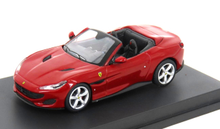 1:64 Ferrari PORTOFINO CABRIOLET OPEN 2018, tmavě červený - Centauria