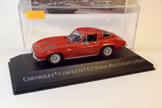 1:43 Chevrolet Corvette C2 Stingray Coupe 1963, bazar - DeAgostini
