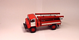 GAZ 66 hasiči, bazar, bez krabičky - SSM