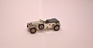 Y-5 Bentley, chrom, bez krabičky, lehce poškozený - Matchbox