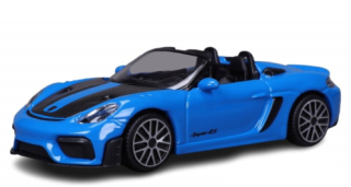 1:43 Porsche 718 Spyder RS, blau/schwarz - Bburago