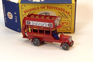 Y-2 London Bus, bazar - Matchbox
