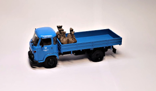 1:43 Avia A30, Uhelné sklady Praha, ruční práce
