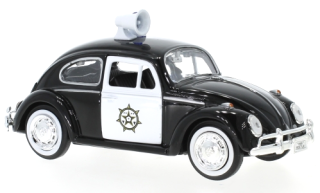 1:24 VW Käfer, schwarz/weiss, 1966 - MotorMax