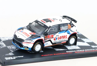 1:43 Škoda Fabia Rally2 Evo #26 Rally Turkey 2020 K. Kajetanowicz / M. Szczepaniak
