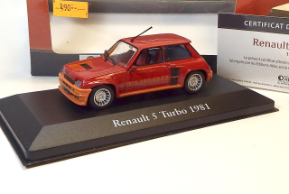 1:43 Renault 5 Turbo 1981, bazar - Atlas