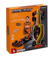 1:24 Mclaren MCL38 #81 OSCAR PIASTRI 2024, STAVEBNICE - Bburago