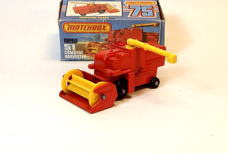 MB-75 Combine Harvester, bazar - Matchbox