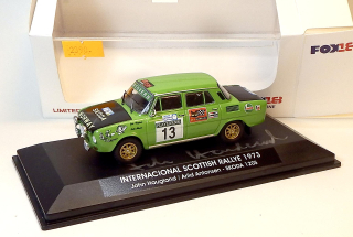 1:43 Škoda 120S Internacional Scottish Rallye 1973, Haugland/Antonsen, ruční práce 