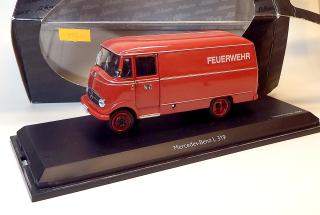 1:43 Mercedes Benz L319 - hasiči, bazar - Schuco