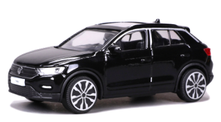 1:43 VW T-ROC 2021, černý - Bburago