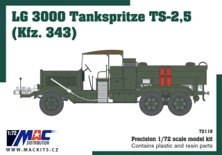 1:72 Mercedes-Benz LG 3000 TS-2,5 Kfz.343 cisterna - MAC.distribution
