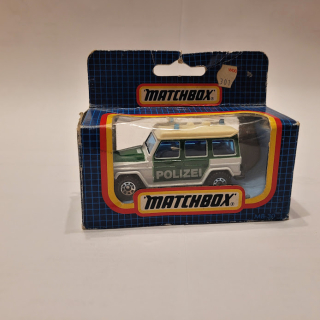 MB-30 Mercedes G policie, bazar - Matchbox Super King