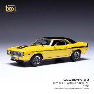 1:43 1969 Chevrolet Camaro Yenko SYC - Yellow - IXO