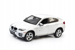 1:24 BMW X6 2006 1. generace, bílý - Rastar