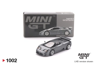 1:64 Bugatti EB110 Super Sport Grigio Scuro - Mini GT